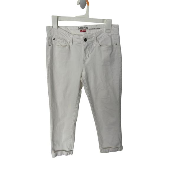 Levi’s Denizen modern white crop pant size 6 - Picture 5 of 5